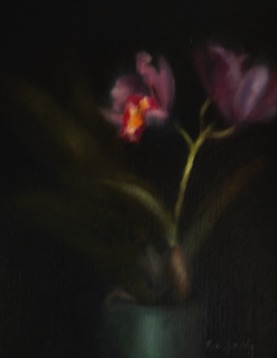 Orchids in Darkness<br>
11x14   $1,400