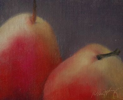 Bright Pears
4” x 5”   $900