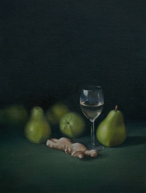 Pears & Ginger with Chardonnay
18x24 SOLD