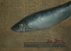 Fresh Fish:  Dellen
5” x 7"  $800