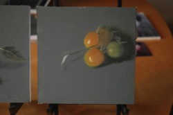 Little Yellow Tomatoes
6" x 6"